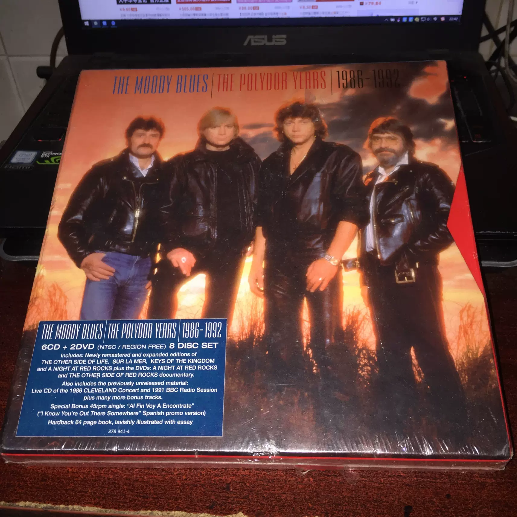 The Moody Blues The Polydor Years 1986-1992 未拆6CD+2DVD-Taobao