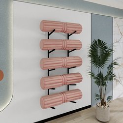 Foam Roller Storage Rack, Sand Ball Basketball Rack, Croissant Volleyball Medicine Ball, Football Yoga Mat, Fitness Wall Hanging