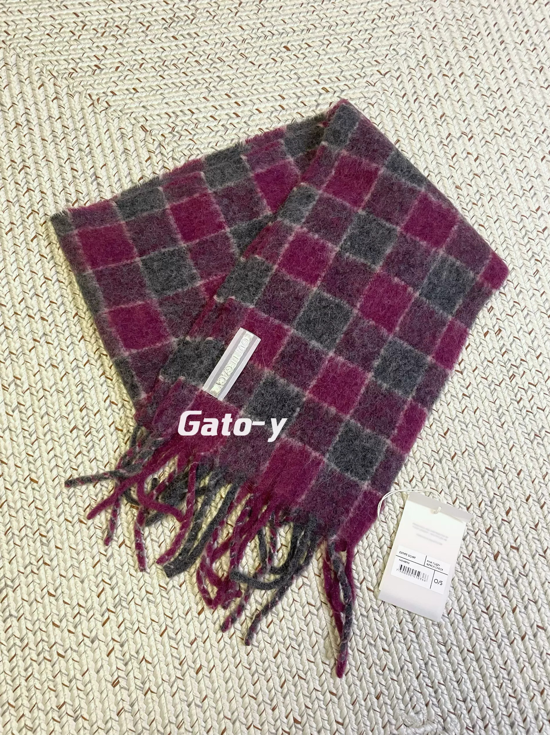 现货折扣】Our Legacy 24AW Estate Scarf 羊驼毛围巾围脖