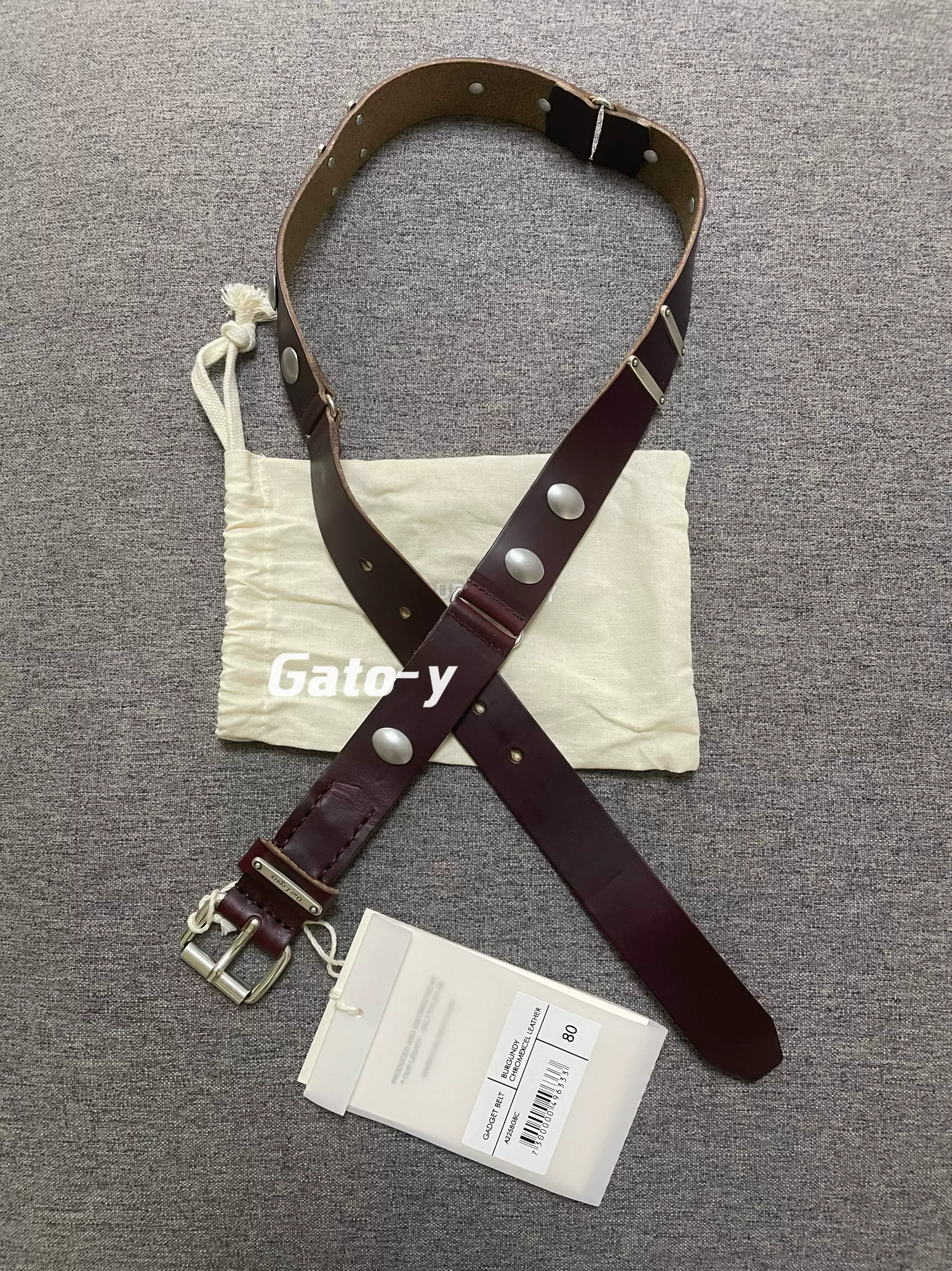 非现货折扣】Our Legacy 25SS Gadget Belt 腰带皮带