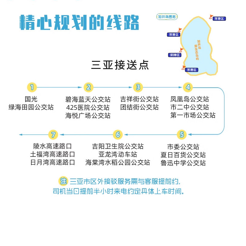 万宁石梅湾加井岛一日游帆船10人小团/烧烤团三亚接送航拍洲仔岛