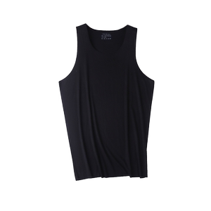 
GEONES/Kita Summer Men's Modal Ice Silk No-Secret Sport Women's Vest Pure Cotton Base Shirt