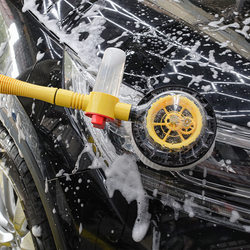 Car Rotating Water Brush, Mop Water Gun Foam Car Wash Brush, Household Portable Car Wash Machine Set Junchang