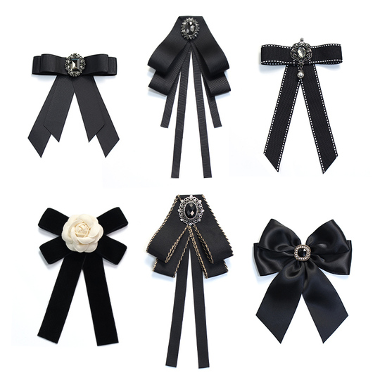 Spilla Da Donna Con Fiocco Scozzese Scozzese Spilla Da Bavero Con Nastro Incrociato Vintage Abo, Festa, Accessorio Regalo Da 8,11 € | DHgate
