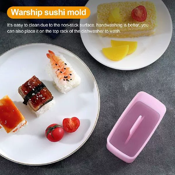 Spam Musubi Mold Portable Rice Circular Mold Non Stick Rectangular