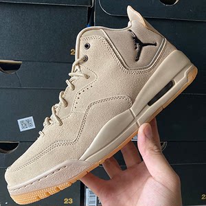 
Nike Jordan Courtside 23 retro basketball shoes, men's wheat color, autumn and winter retro wear shoes
