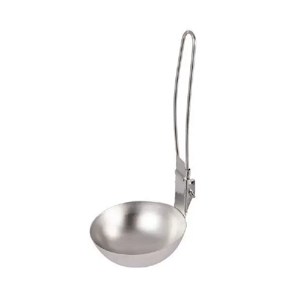 Camping Folding Spoon Outdoor Picnic Stainless Steel-Taobao