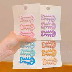 Bb Clip Hairpin for Girls, Baby Small Clip, Hair Accessory, Cute Cartoon Fish, Dolphin, Baby Bangs Hair Clip