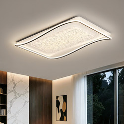 Living Room Ceiling Light 2026 New Model Italian-Style Rectangular Ceiling Light High-End and Elegant Guangdong Zhongshan Living Room Main Light