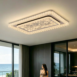 Living Room Ceiling Light Modern Minimalist Light Luxury High-End Feel Main Living Room Light Zhongshan Lighting Fixtures Whole House Package 2026 New Model