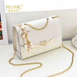 Feilannico Bag 2026 New Niche High-End Chain Shoulder Crossbody Bag Versatile Trendy Fashion Women's Bag