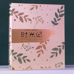 Photo Album, Commemorative Album, 5678inch Growth Records, 400 Mixed Photos, Interstitial Style, Large Capacity, Family Baby Photo Album