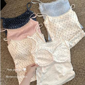 
Sexy pure lace lace floral small suspender