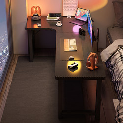 L-Shaped Corner Table Computer Desk Corner Desk Home Bedroom Study Desk Simple Office Desk Double Gaming Desk