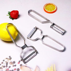 2025 New Model Stainless Steel Kitchen Fruit and Vegetable Peeler, Convenient Household Gadget, Potato Peeler, Easy to Use