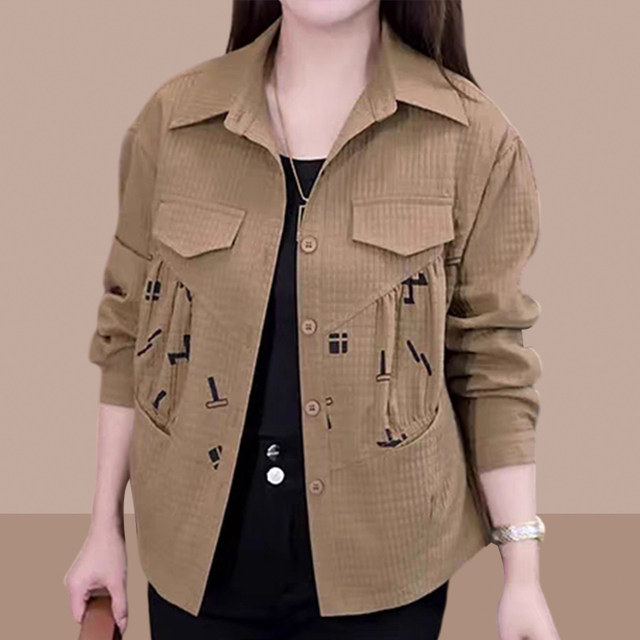 2024 spring and autumn new ladies short jacket explosion foreign gas ...