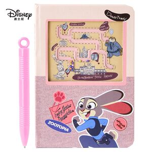 
Nick Judy Maze Notebook Student Cartoon Leopard Police Officer Notepad High-Looking Crazy Zootopia Hand Account Book
