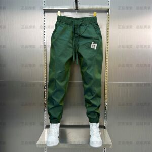 
Summer color-changing thin quick-drying casual pants for men in summer 2024 new versatile loose tying feet nine-point harem pants