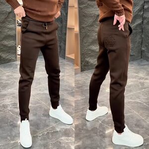 
Spring and Autumn Small Foot Casual Sweatpants Men's Korean Slim Men's Pants 2024 New Trendy Brand High-end Fashion Sports Pants
