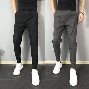 
Korean style slim casual pants men's trendy brand 2024 new versatile men's autumn and summer handsome street-fried pants men