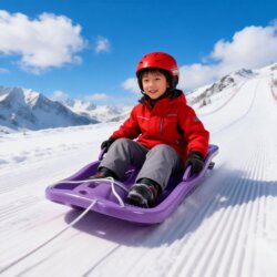 Ski Board Cushion for Adults and Children, Thickened for Adults, Outdoor Use, Enlarged, Cold-Resistant, Snowboard, Sandboard, Single or Double Snow Sled