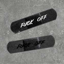 Car Stickers Black Imitation Tape Band-Aid English Creative Electric Vehicle Scratch Cover Personalized Decorative Stickers