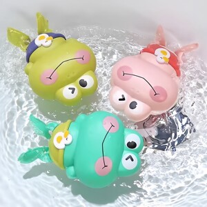 Baby bath toys play in water little frog can swim infants and young children bath wind-up turtle turtle boys and girls