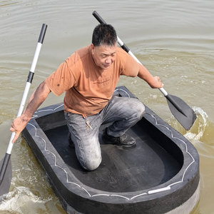 
Foam fishing boat, portable aquaculture floating board, thickened fishing boat, hard EVA water-proof, lightweight inflatable plastic boat