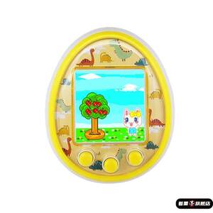 
The new mini color screen electronic pet game machine can evolve and feed into an animal mini handheld toy