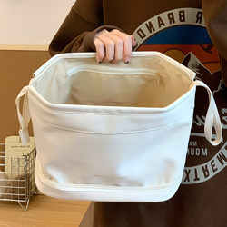 2025 New Model Cloud-Shaped Double-Layer Makeup Bag, Large Capacity, Convenient Travel Toiletry Bag, Storage Bag, Travel Storage Box