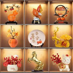 Modern Wine Cabinet Decorations, Light Luxury High-End Living Room Ornaments, Classy and Elegant Home Tv Cabinet Crafts