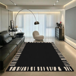 Carpet for Living Room 2025 New Model, Wipeable, High-End Light Luxury Sofa Coffee Table Rug, Bedroom Room Modern Simple Floor Mat