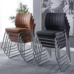 Office Chair, Conference Room Chair, Guest Chair, Home Comfortable Chair for Long Sitting, Backrest Chair, Company Employee Training Chair, Chess and Card Room Chair