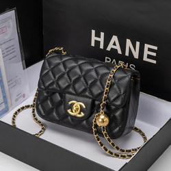 Bags for Women, Small Chanel-Style Quilted Chain Bag, 2026 New Model, Genuine Leather Shoulder Crossbody Bag, Versatile and High-End