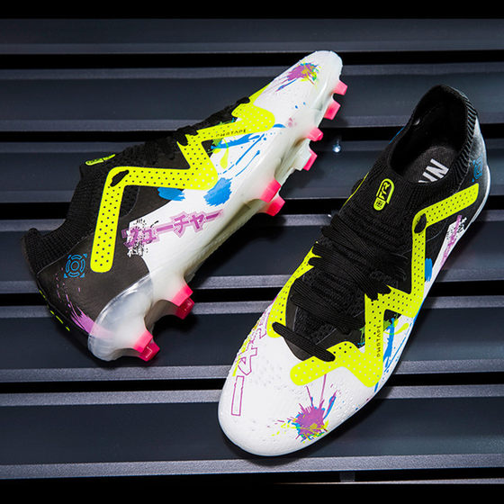
Cross-border Putian football shoes men's low-top broken nails children students teenagers male competition training shoes ag long nails