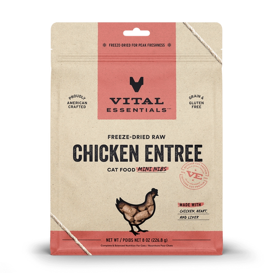 
[Self-operated] [Immediately] VitalEssentialsVE freeze-dried meat cat food raw bone and meat staple food 226g