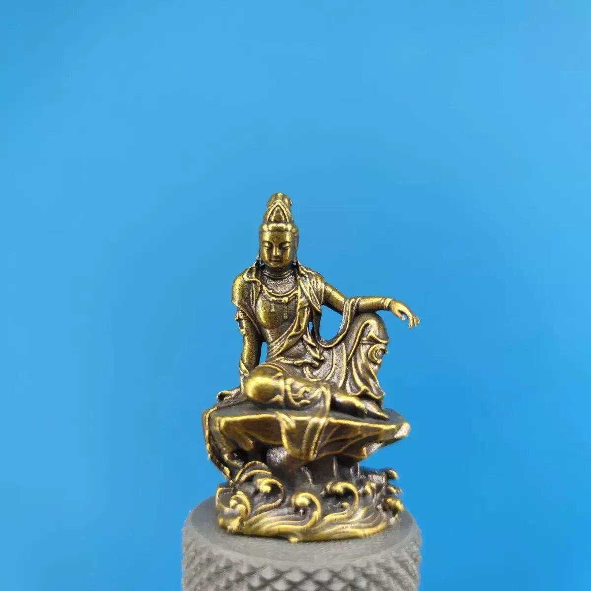 仏教美術 仏像 水月自在観音菩薩仏像 供養 禅意応接間 茶室 装飾品 工芸品置物 仏教美術 水月自在観音菩薩仏像 装飾品 工芸品 置物 禅意 応接間