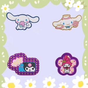 
Cartoon down jacket patch patch self-adhesive sewing children's clothes pants ripped repair decorative DIY patch patch