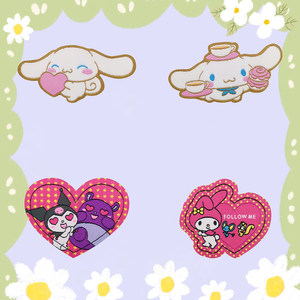 
Down jacket patch patch self-adhesive sewing-free children's clothes pants schoolbag repair decorative DIY pattern patch thin style