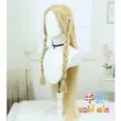 [Qianyi]Maluciel cos tóc giả mê cung gạo nữ anh hùng cosplay bím tóc với da đầu dài rẽ ngôi ở giữa 