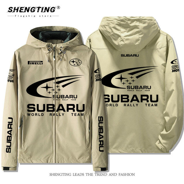 SUBARU Subaru World Rallycross Same Style Jacket 4S Shop Work Clothes ...