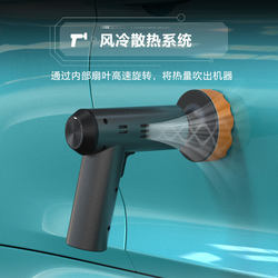 Car Waxing and Polishing Machine, Cordless Handheld Flat Grinder, Special for Paint Surface and Glass Scratch Repair, Beauty Floor