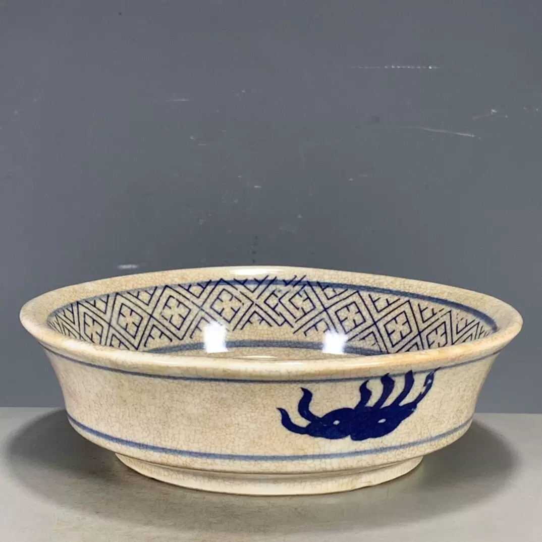 古玩杂项古董旧货瓷器大清乾隆年制广彩人物仕女盘收藏品仿古瓷器