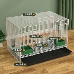 Extra-Large Household Encrypted Rabbit Cage for Dutch Pigs, Guinea Pigs, Hamsters, and Chinchillas, with a Toilet and Automatic Waste Cleaning Feature