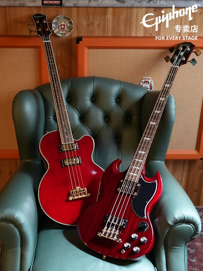 Epiphone T-Bird EB-3 Allen Woody Elektrik Bas - Maun ve Gül Ağacı