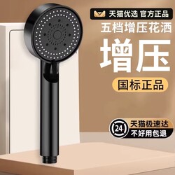 Pressurized Shower Head for Home Bathroom Water Heater, Shower Set with Pressurized Rain Shower Head and Bath Heater