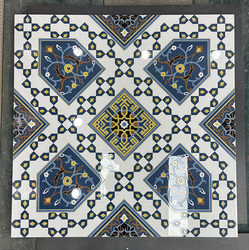 800*800 Mosaic Tiles with a Glossy Finish, Imitation Water-Jet Puzzle Floor Tiles, Mosaic Tiles for Bars, Shops, Balconies, Ktvs, and Restaurants