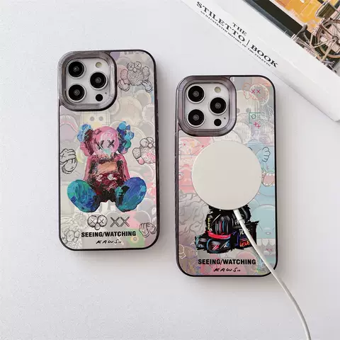 KAWS Phone Cases Covers Trendy Fashionable  iPhone 15, iPhone 14, iPhone 13, iPhone 12,