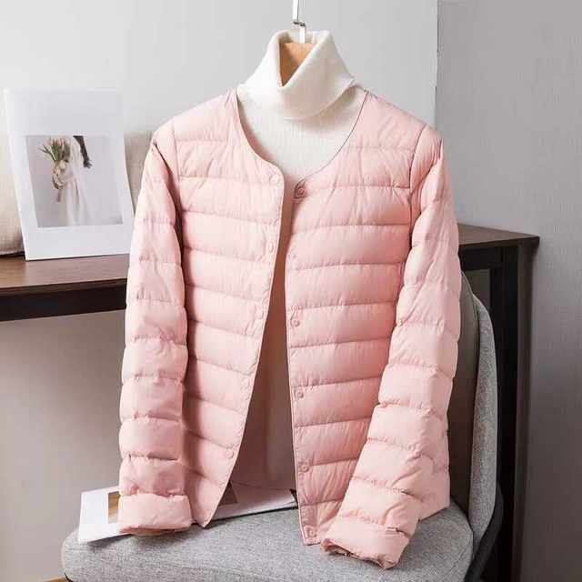 Off-season clearance lightweight down jacket women's short inner liner 2024 new winter close-fitting warm jacket