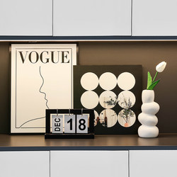 Entryway Tv Cabinet, Sideboard, Foyer Decor, Living Room Light Luxury High-End Decorations, Premium Niche Tabletop Art